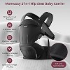 Momcozy 2-in-1 Hip Seat and Baby Carrier - Black - 4 of 4