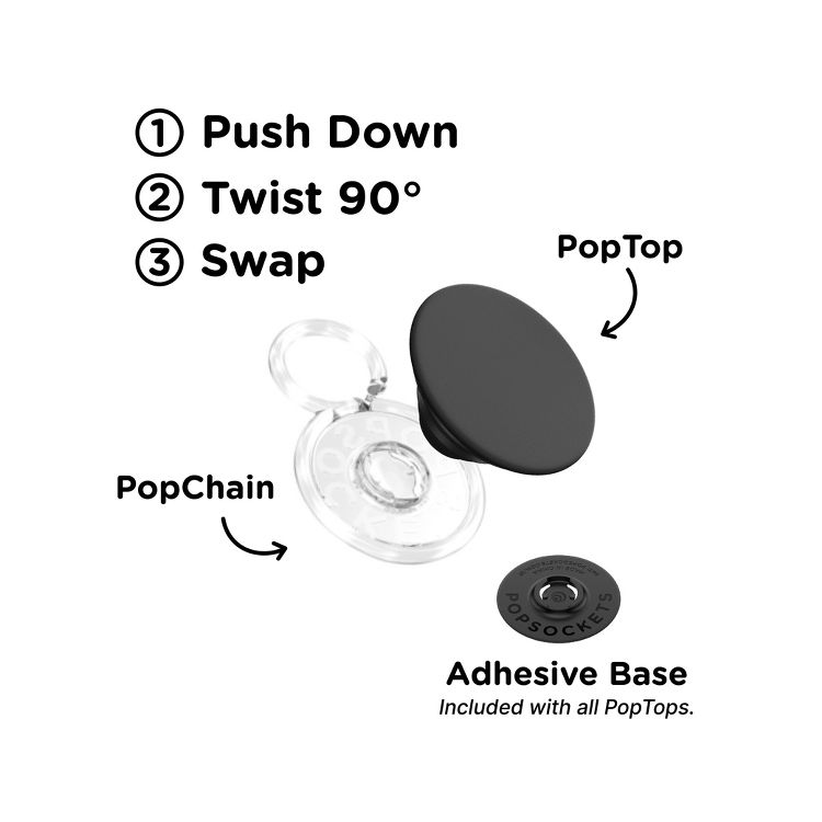 PopSockets PopTop Cell Phone Grip & Stand, 3 of 7