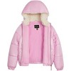 Jessica Simpson Big Girl's Iridescent Quilted Midweight Winter Puffer Coats - 3 of 4
