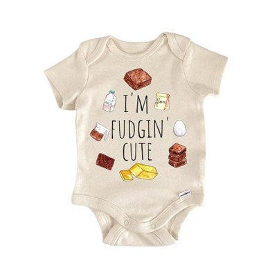 Baking Baker Bakery Brownie - Baby Boy Girl Clothes Infant Onesie® Funny Cute Newborn GS1