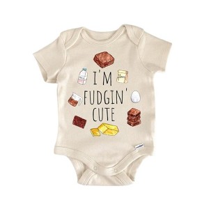 Baking Baker Bakery Brownie - Baby Boy Girl Clothes Infant Onesie® Funny Cute Newborn GS1 - 1 of 1