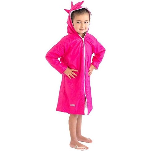 Pink swim parka store