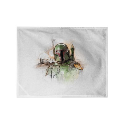 Star Wars Boba Fett Bust Dish Towel