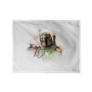 Star Wars Boba Fett Bust Dish Towel - 1 of 1