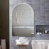 NicBex Metal Framed Mirrors, 24x32 Inch Wall Mirror Farmhouse Wall Mounted Rectangle Mirror for Bathrrom Bedroom Decor - 3 of 4