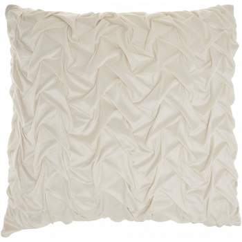 Trinity 2 Pieces Velvet Pleated Decorative Throw Pillow Covers