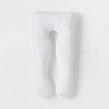 Cool Touch Pregnancy U-Shaped Body Pillow White - Threshold™