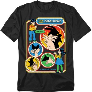 Men's Steven Rhodes Fun with Shadows T-Shirt - 1 of 4