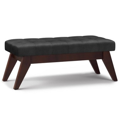 40" Tierney Mid-Century Tufted Ottoman Bench - WyndenHall