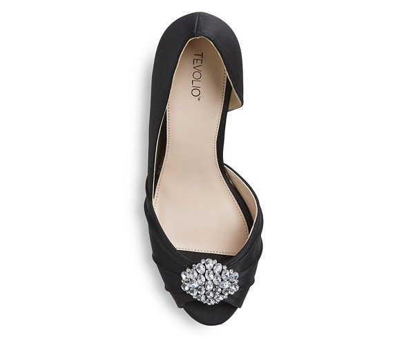 Women's Tevolio Aimee Two Piece Heels - Black 8W