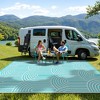 Lahome Outdoor Plastic Straw Rug-Waterproof Reversible Mat for Patio, Backyard, Camping, RV Awning - 4 of 4