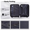 Luggage Sets, 3 Piece Luggage Expandable Suitcase Set, Hardshell 4-Wheel Spinner Luggage w/TSA Lock, ABS Clearance Suitcase Sets 20"/24"/28" - 3 of 4