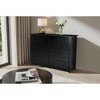 Jump Into Fun Modern 10-Drawer Wide Dresser, Large Storage Chest With Gold Handles For Bedroom, Closet & Living Room Organization - 2 of 4