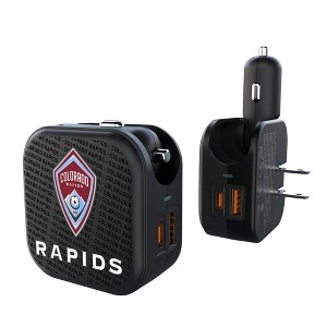 MLS Western Conference Teams Text Backdrop 18-Watt 2 in 1 USB A/C Charger - 1 of 3