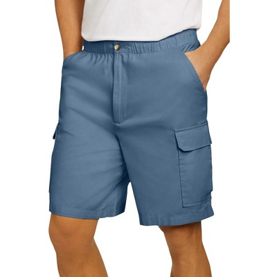 KingSize Men's Big & Tall Knockarounds 8" Full-Elastic Cargo Shorts