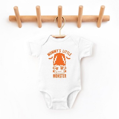 The Juniper Shop Mommy's Little Monster Boy Baby Bodysuit
