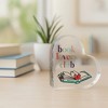 Pavilion Gift Company - Book Lover - 3.5" Acrylic Heart Plaque - Wall Sign Panels - 2 of 4