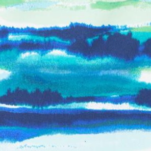 blue watercolor stripe