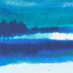 blue watercolor stripe