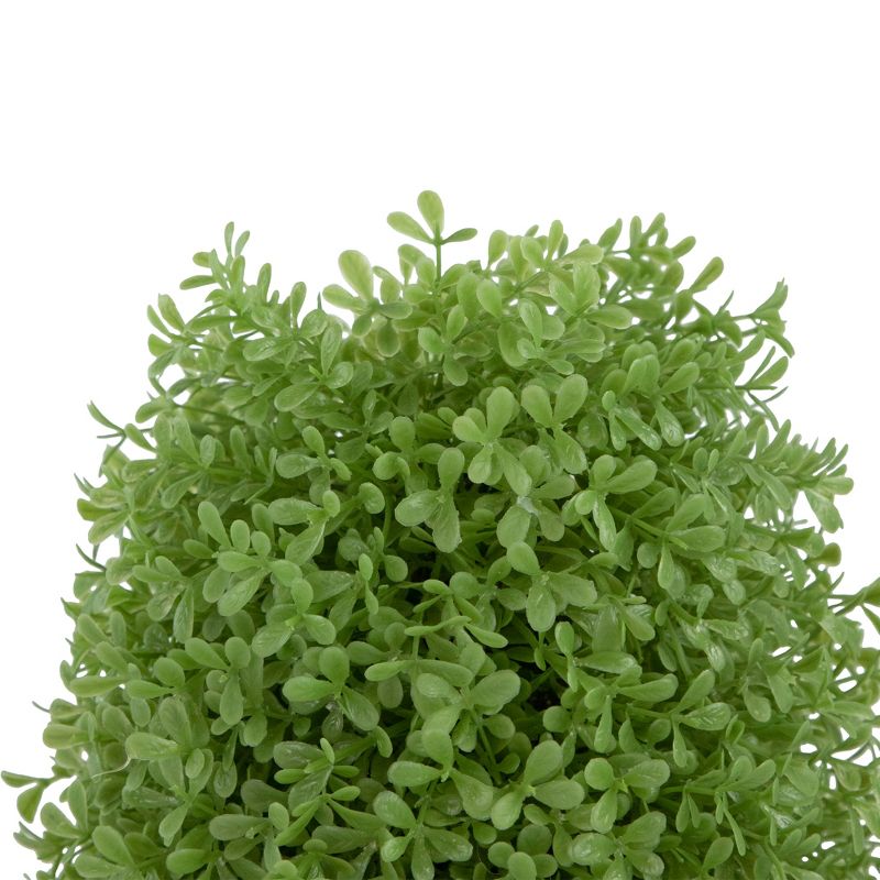 Northlight 15" Artificial Boxwood Cone Topiary Tree with Round Pot, Unlit, 3 of 6