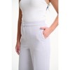 Lafidi Women’s High-Rise Cropped Pants – Straight Leg Business Casual Trousers with Slash Pockets and Elastic Back Waist - 4 of 4