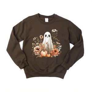 Simply Sage Market Women's Graphic Sweatshirt Ghost Watercolor - 1 of 4