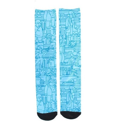 Nerd Block Futurama Planet Express Men's Crew Socks (Nerd Block Exclusive)