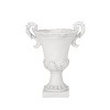 Okak Elegent Chalice Plant Pots with 2 Relief Handles, Flower Pots with Square Base, Succulent Pots for Flowers and Herbs - 4 of 4