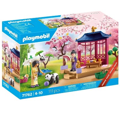 Playmobil 71762 Garden with Panda Playset 111pc