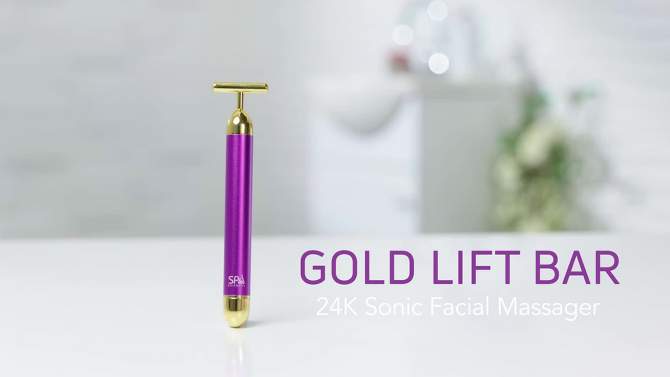 Spa Sciences 24K Gold Plated Sculpt Lift Bar, 2 of 12, play video