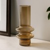Modern Glass Cylinder Vase (Set of 2) - 2 of 3