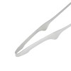 Unique Bargains Food Tongs Pointed Head Food Tong Stainless Steel Design Dishwasher Safe Stainless Steel 10 Inch 1Pcs - 3 of 3