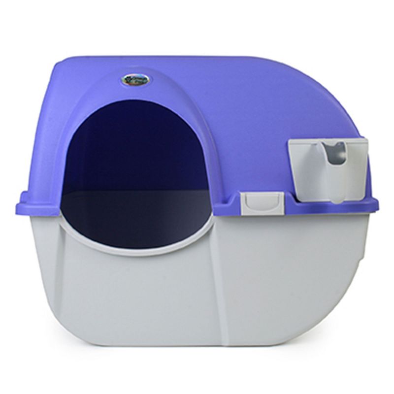 Omega Paw Roll 'n Clean Plastic Indoor Outdoor Automatic Self Cleaning Litter Box, 4 of 7
