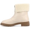 Journee Collection Womens Fynn Almond Toe Block Heel Ankle Booties - 2 of 4