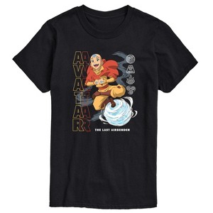 Men's - Avatar: The Last Airbender - Aang Air Bending Short Sleeve Graphic T-Shirt - 1 of 4