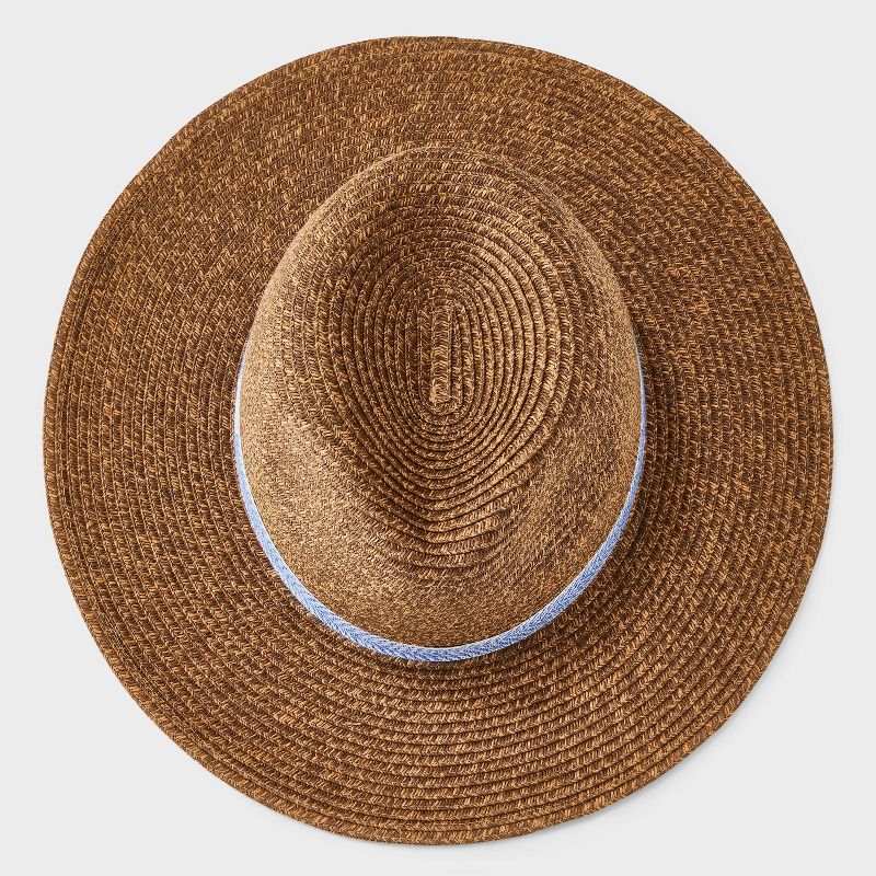 Men&#39;s Paper Flat Brim Panama Hat with Chevron Band - Goodfellow &#38; Co&#8482;, 4 of 6