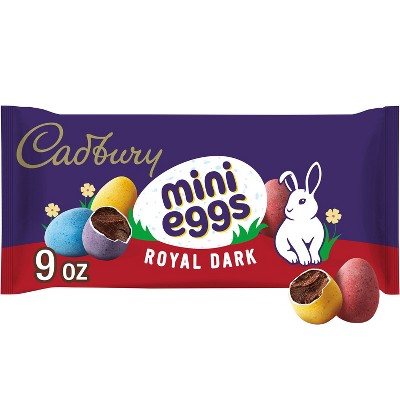 Cadbury Mini Eggs Dark Chocolate Easter Candy - 9oz