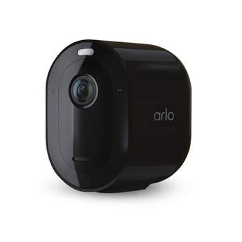 Arlo Pro 4 2K Indoor/Outdoor Spotlight Wire-Free Security Camera - Black