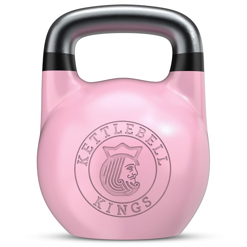 Kettlebell Kings 33mm Competition style Kettlebell Weights for Women & Men, 4 kg, Pink, 1 of 4