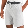 Hanes Premium Men's 9" French Terry Pajama Shorts 2pk - 4 of 4