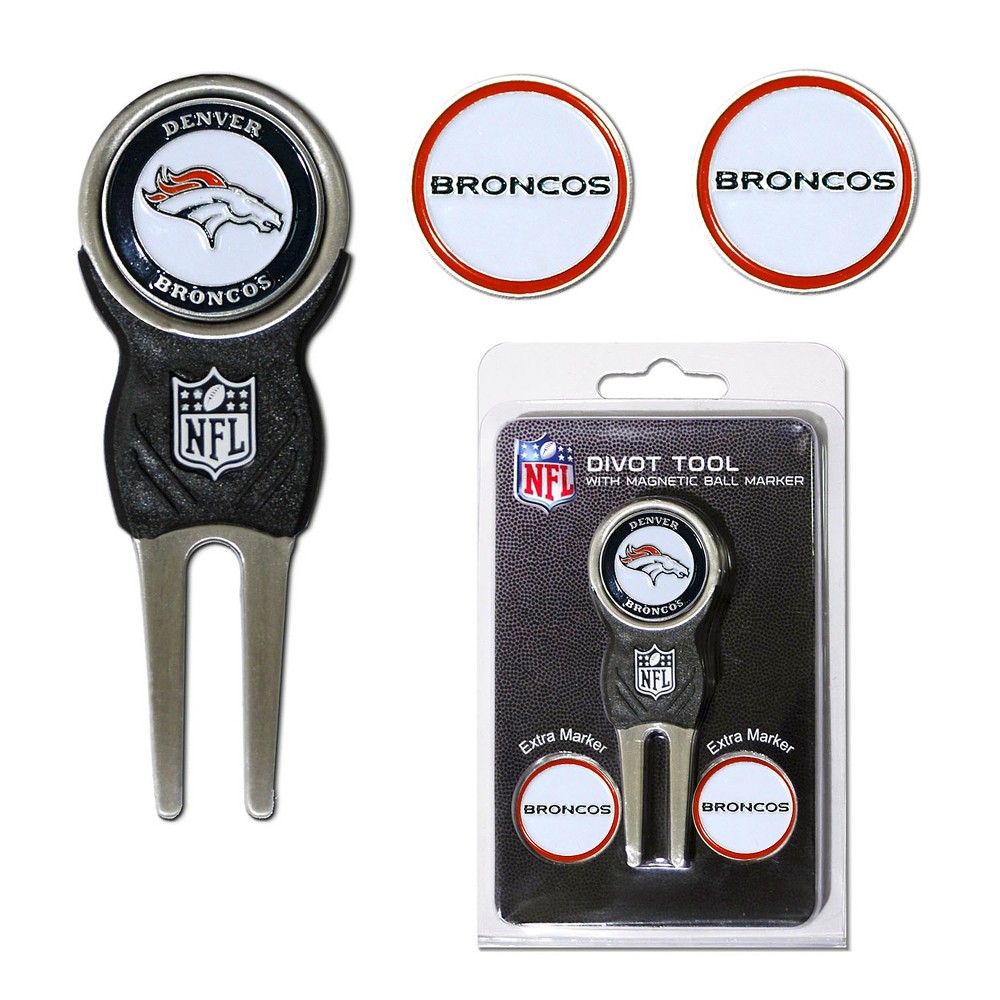 UPC 637556308450 product image for Denver Broncos NFL Team Golf Divot Tool Pack with Signature Tool | upcitemdb.com