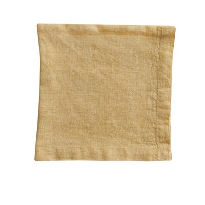 Split P Gold Linen Napkin Set of 4