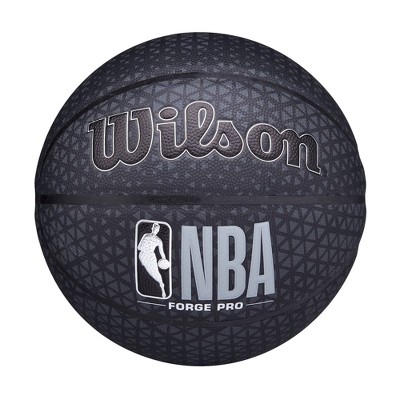 Wilson NBA Size 7 Forge Pro Printed Basketball - Black