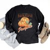 Simply Sage Market Farm Fresh Pumpkin Watercolor Garment Dyed Long Sleeve - 3 of 4