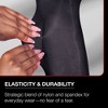 LECHERY Women's Lustrous Silky Shiny Sheer Dress Nylons Knee-Highs Stockings Socks (2 Pairs) - 4 of 4
