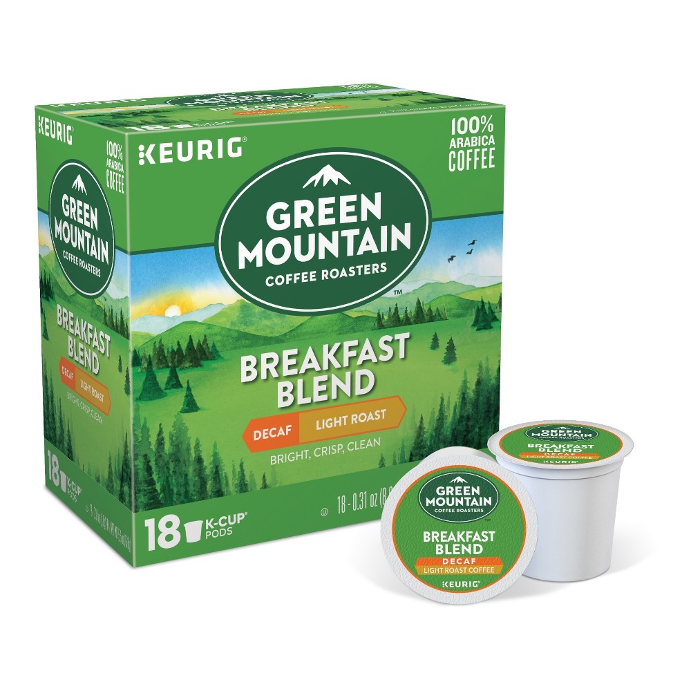 UPC 099555007206 product image for Green Mountain Coffee Breakfast Blend Decaf Light Roast Coffee - Keurig K-Cup Po | upcitemdb.com