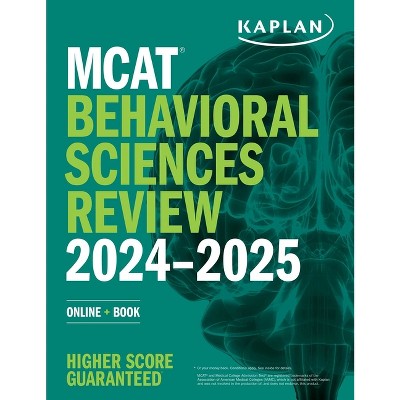 MCAT Behavioral Sciences Review 2024-2025 - (Kaplan Test Prep) by  Kaplan Test Prep (Paperback)