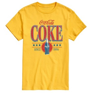 Men's - Coca-Cola - Patriotic Coke Collegiate Short Sleeve Graphic T-Shirt - 1 of 4