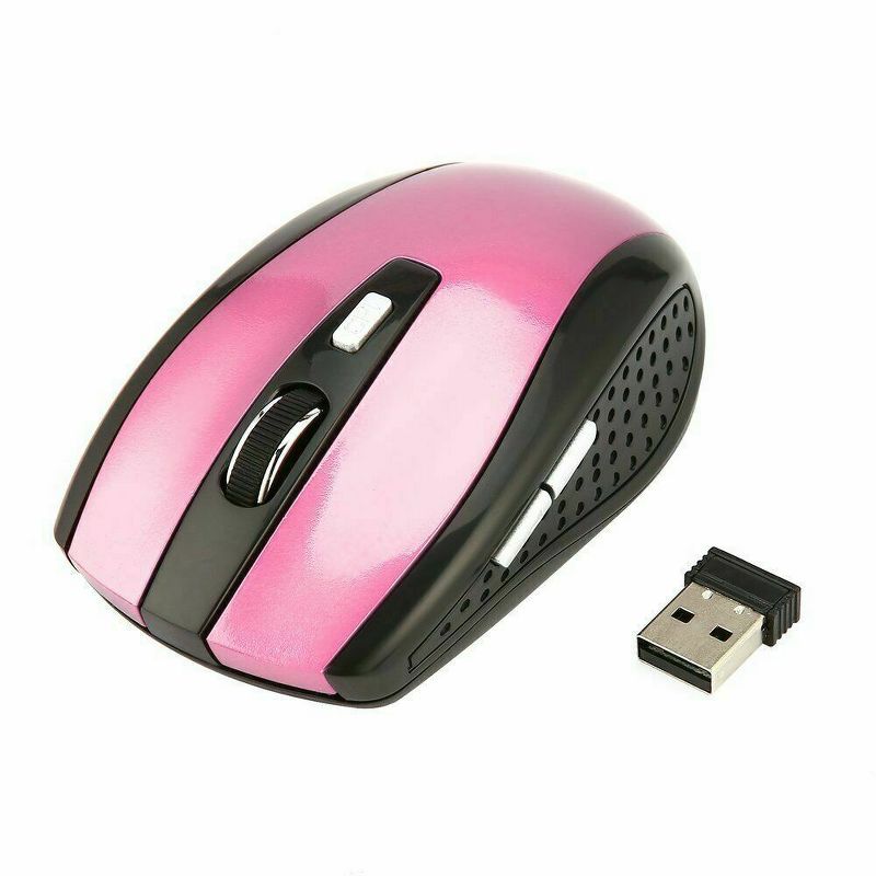 SANOXY 2.4GHz Wireless Optical Mouse Mice & USB Receiver For PC Laptop Computer DPI, 1 of 5