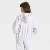 Women's Zip-Up Hoodie Sweatshirt - Universal Thread™ Light Heather Gray - 2 of 3